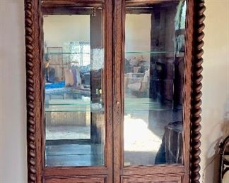 1880's Victorian Barley Twist Bookcase