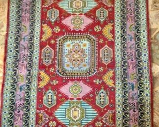 Vintage South Central-Asian Hand Knotted Rugs