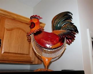 Metal rooster