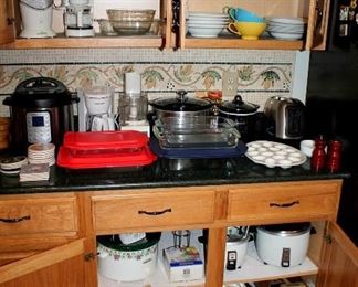 Small appliances and other kitchenware