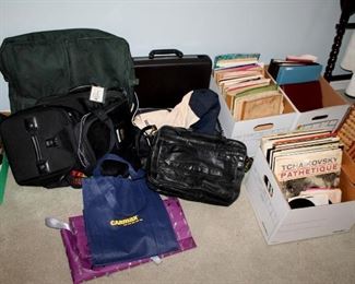 Luggage, vintage records