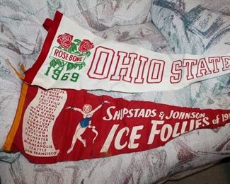Vintage pennants