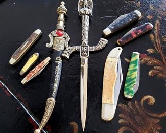 Pocket knives and letter openers