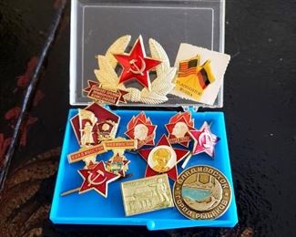 Vintage Soviet Russia pins