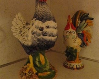 Fitz & Floyd Chicken/ Large Chicken theme tablecloths