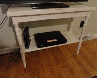 Painted and distressed Baker Table