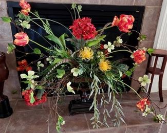 Lot 18 - Large Artificial Floral Arrangement
