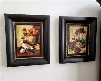 Lot 25 - Pair of Original Oil Paintings - signed Julian