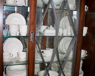 Lot 30 - Pottery Barn "Emma" Dishes - 77 pieces