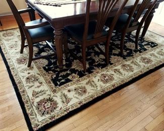 Lot 36 - Dalyn "Heirloom" Black Rug - 7' 9" x 9' 9"