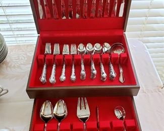 Lot 43 - International Silver "Gigi" Stainless Flatware - 66 pieces