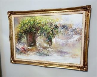 Lot 49 - W. James Large Original Painting