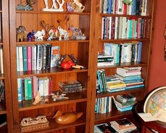 Lot 58 - Pair of Tall Wood Bookcases - Lot 2