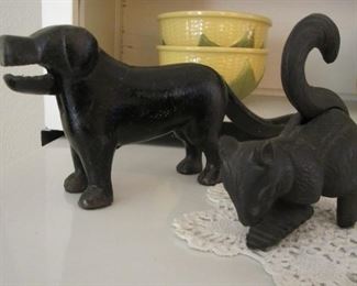 Vintage Cast Iron Nut Crackers