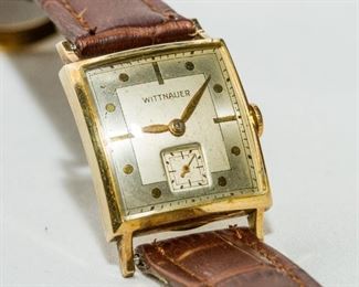 Wittnauer 14K Gold Watch-Running Great!
