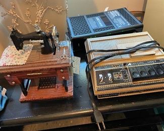 Vintage cassette players