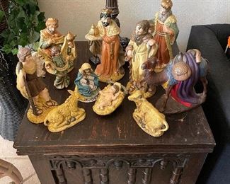 Nativity set