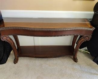 Wooden Decorative Entry Table 