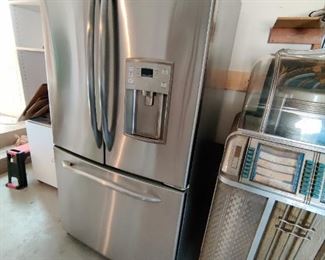 Brand - GE Profile Stainless Steel Fridge - French Doors w/ice & water dispensers