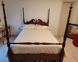 Mahogany full bed