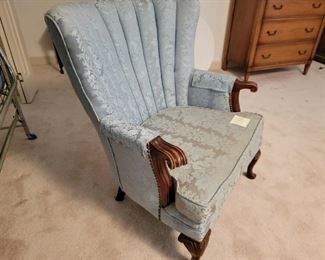 Blue vintage chair
