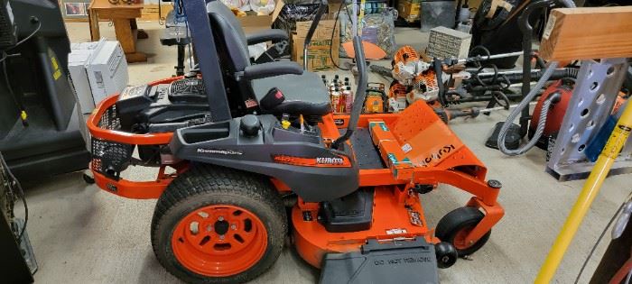 2014 Kubota Model ZG127S, 54in Deck, 27HP Koehler Gasoline Engine, 172 Hrs. 