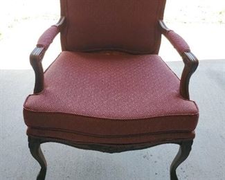 Vintage Arm Chair with great carving details