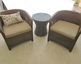 3 Piece outdoor furniture set