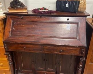 Vintage secretary desk