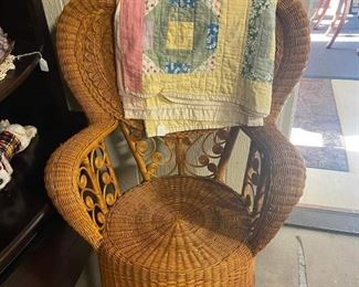 Wicker chair
