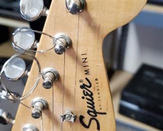 Fender Squire mini electric guitar