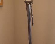 Stainless steel stand up spotlight lamp