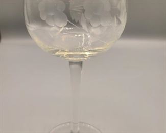 Crystal stemware 