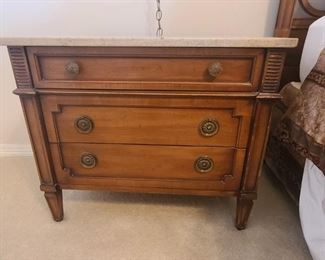 Drexel ~ 3 drawer bedside table
*we have two