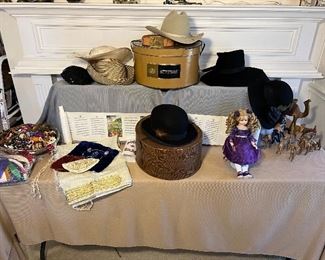 In this pic ~ cowboy hat = SOLD