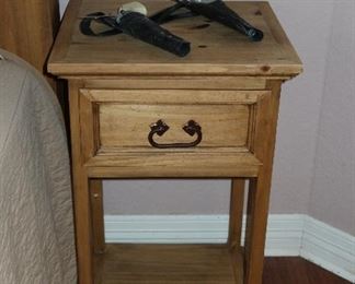 Pair Farmhouse Nightstands