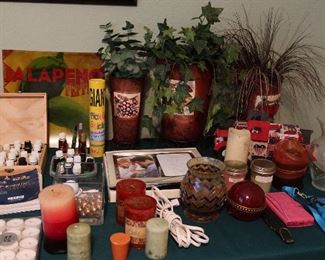 Candles - Floral Arrangements