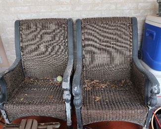 Pair Porch Chairs