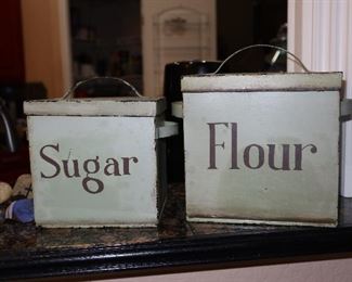 Sugar - Flour Bins