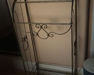 Iron Quilt Rack