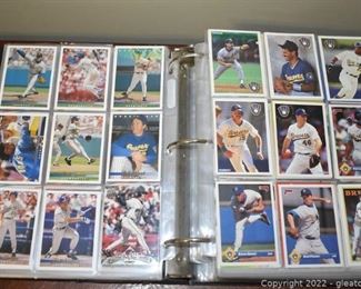 Collectors Album Baseball Trading Cards