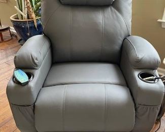 Electric Lift Recliner Chair with Massage and Heat