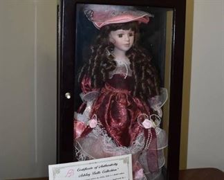 From the Ashley Belle Collection Beatric In a Wood Glass Case