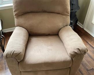 Micro Suede Reclining Chair