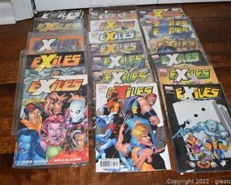 Marvel Exiles Comic Books
