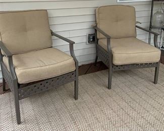 Pair of La Z Boy Outdoor Chairs