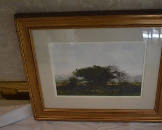 Original Michael Dominguez watercolor