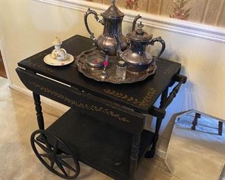 black tea cart