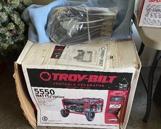 5550 watts Troy Bilt Generator