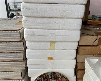 Numerous commemorative Beatles plates